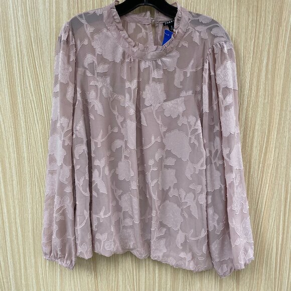 Torrid Pink Textured top size 2X - Picture 1 of 6